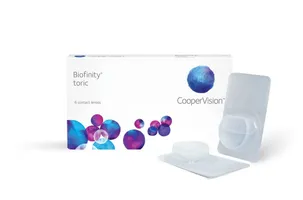 BIOFINITY Toric Uso por lente: Mensual