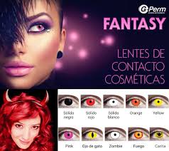 Lentes de contactos a color